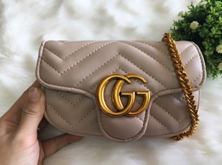 Túi đeo chéo đính chữ size 18cm