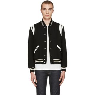 Áo khoác Saint Laurent Teddy bomber Jacket