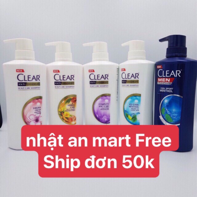 Dầu Gội Trị Gàu Clear Thái Lan 450ml