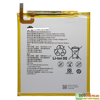 Pin huawei medipad m3 8.4 inch/ d-01j docomo, thay pin huawei t5 10 inch