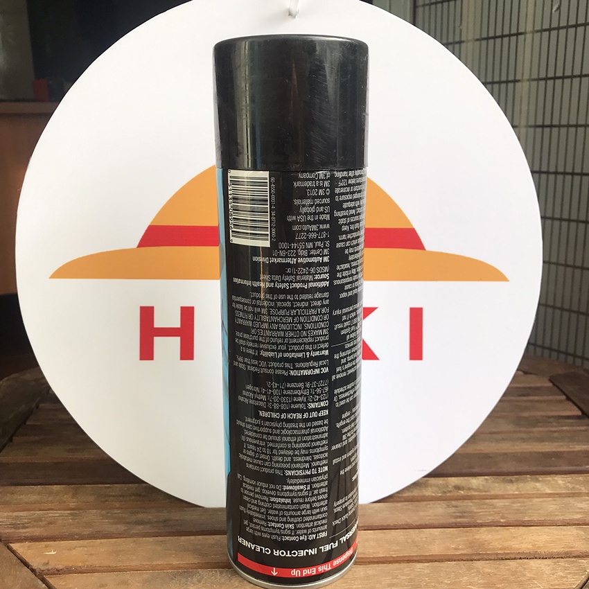 Dung dịch vệ sinh kim phun ô tô, chai súc béc xăng ô tô 3M 08956