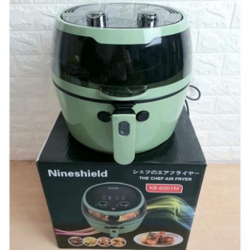 NỒI CHIÊN KHÔNG DẦU 8L NINESHIELD KB-6001M 8 LÍT BẢO HÀNH 12 THÁNG