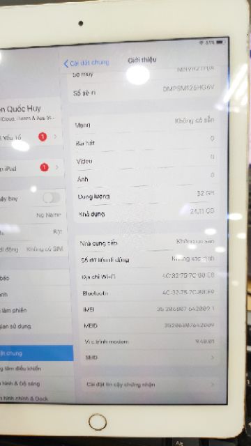 Ipad Air 2 32GB 4G máy đẹp pin tốt học Online và xem phim đẳng cấp. | BigBuy360 - bigbuy360.vn