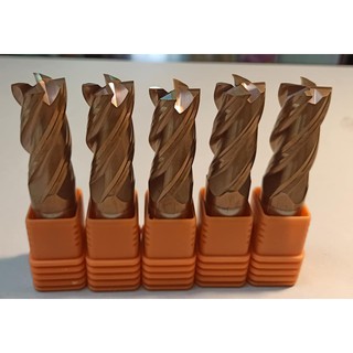 [D5-D12] Dao phay ngón hợp kim 60HRC Đài Loan.