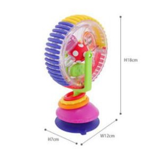 Đồ chơi bánh xe xúc xắc Sassy