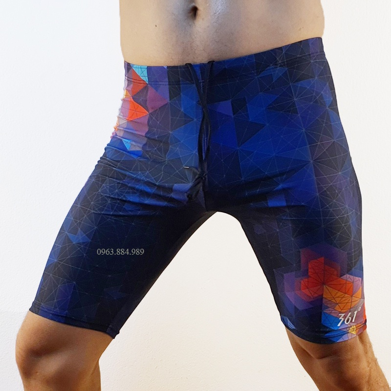 Quần bơi nam QB.05 chất thun cao cấp dáng lửng thương hiệu thời trang thể thao nam 361- Cam kết chính hãng