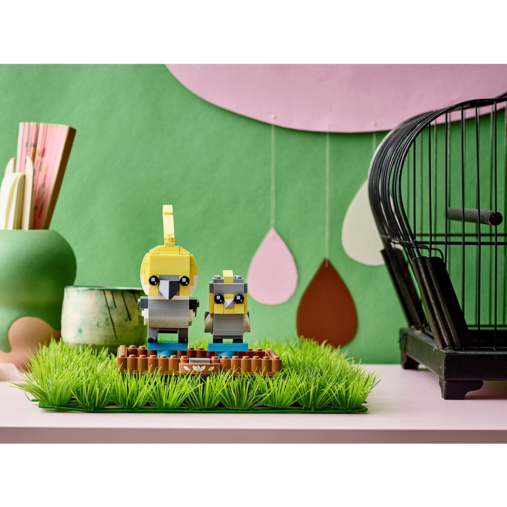 Lego 40481 Brickheadz Cockatiel & Chick