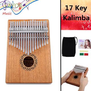 LAYOR 17 Key Mbira Fashion African Music Instrument Single Board Thumb Piano