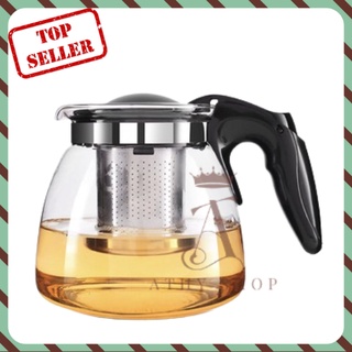 BÌNH LỌC TRÀ THỦY TINH LILAC 900ML, ấm pha trà tea maker, đồ đựng nước trà lọc bã trà, dụng cụ chứa trà, tiếp khách