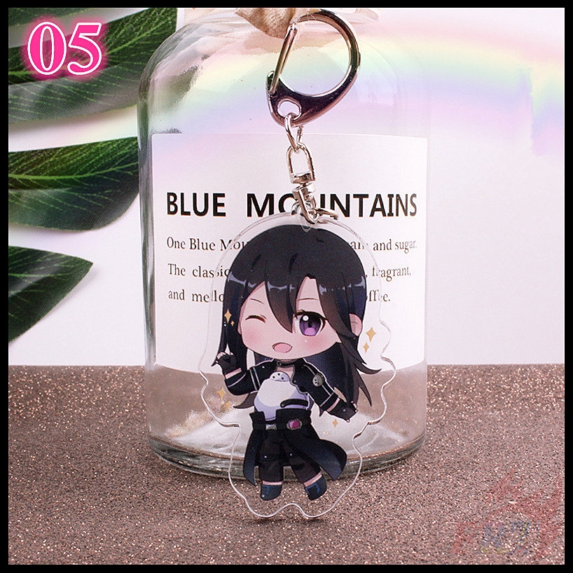 ❀ Sword Art Online - SAO Móc khóa - Series 01 ：9 Styles ❀ 1Pc Anime Character Acrylic Keyrings Pendant Gifts Keychains