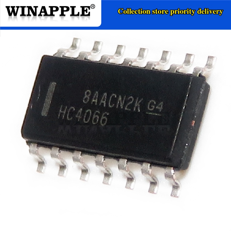 10 CÁI SN74HC4066DR 74HC4066D 74HC4066 SOP-14 Còn hàng