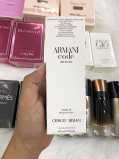 Nước Hoa Nam TESTER Armani Code Absolu 60ml
