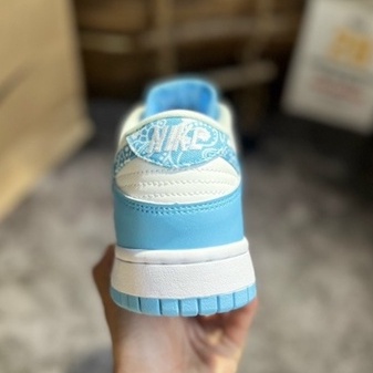 GIÀY SB.DUNK LOW BLUE PAISLEY WHITE SC TRUNG
