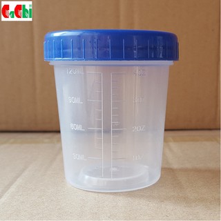 Bộ 2 cái Cốc nhựa đựng mẫu 120ml