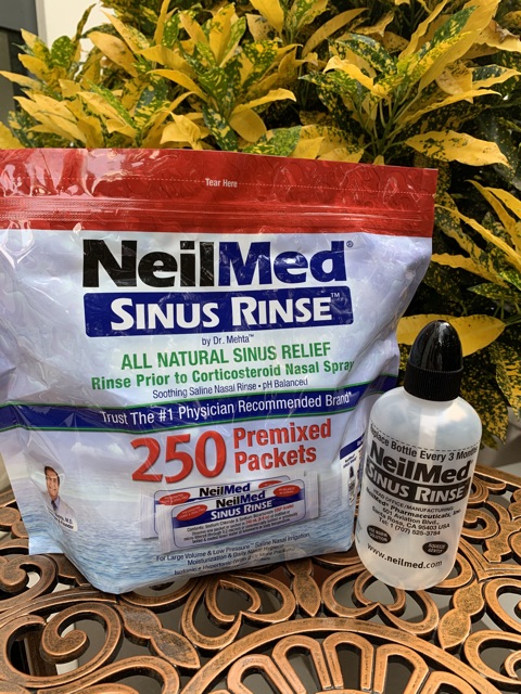 TÚI 250 TÉP NEILMED RỬA MŨI HÀNG NỘI ĐỊA MỸ