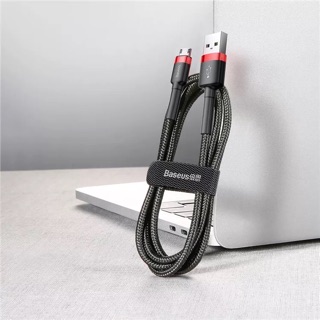 Cáp sạc Baseus Cafule Micro USB (2.4A, Sạc nhanh, Siêu bền)