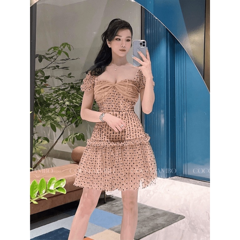 ĐẦM NỮ DỰ TIỆC LƯỚI BI TÙNG TẦNG CỰC XINH HOTTREND THỜI TRANG HHP