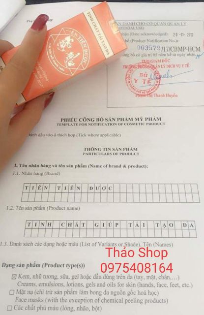 Tinh chất Tiên Tiên Dược 50, ml [ CAM KẾT CHÍNH HÃNG, HIỆU QUẢ 100%] Handmade