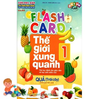 FlashCard Thế Giới Xung Quanh - Tập 1: Quả (Trái Cây)