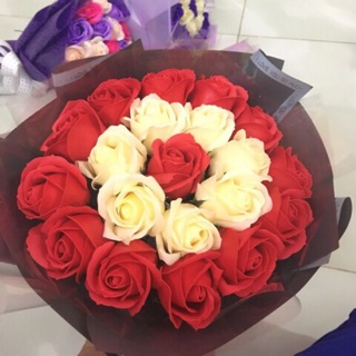 Bó hoa sáp thơm 20 bông(nhiều mẫu)