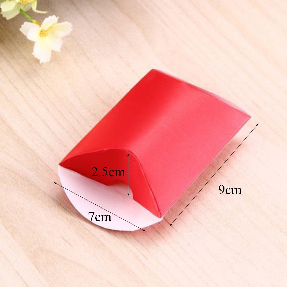 10 / 50 hộp quà giấy nhỏ xinh trang trí tiệc cưới , giáng sinh