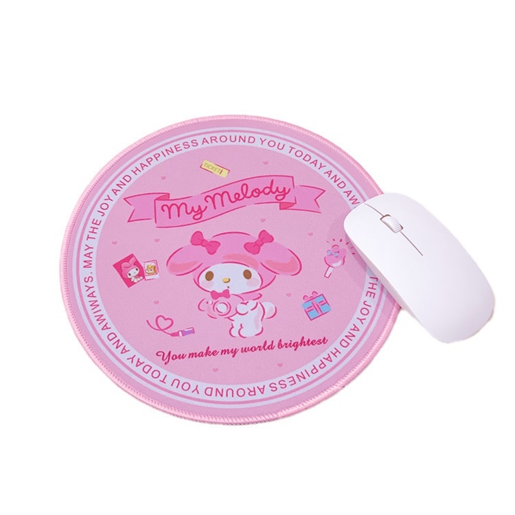 Tấm Lót Chuột Máy Tính Chống Trượt 8 Kiểu Dáng 23X23cm