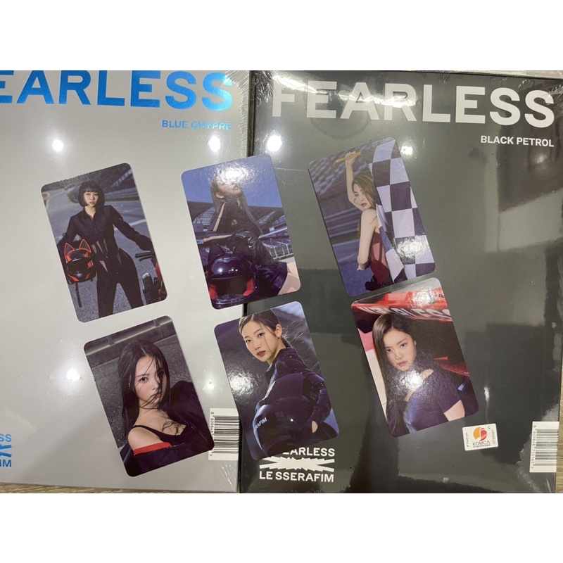 Ảnh photocard Synnara nhóm nhạc Le sserafim Fearless