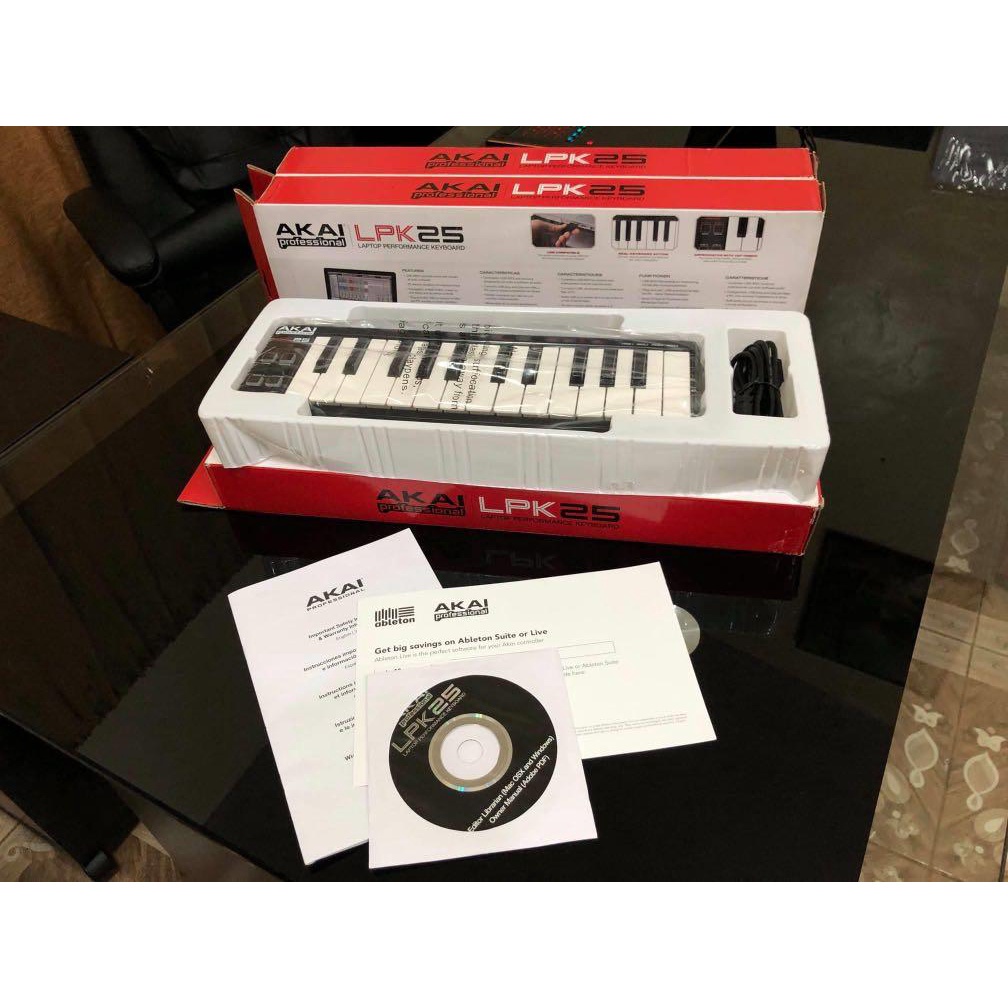 THIẾT BỊ SẢN XUẤT ÂM NHẠC CỠ MINI - AKAI PROFESSIONAL LPK 25