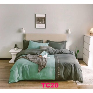 Bộ chăn ga gối cotton Tici TC20 set 4 món siêu đẹp Nhập khẩu LOẠI 1