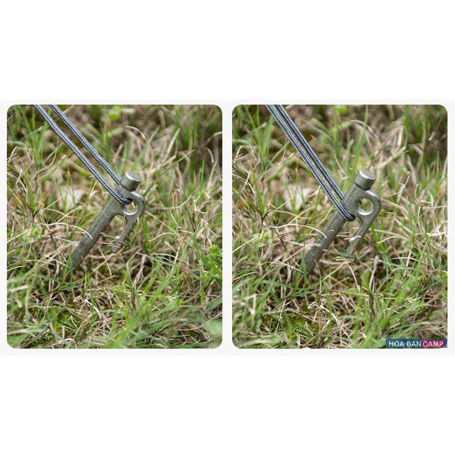 Cọc Lều Thép Không Gỉ NatureHike NH19PJ014 | 25cm