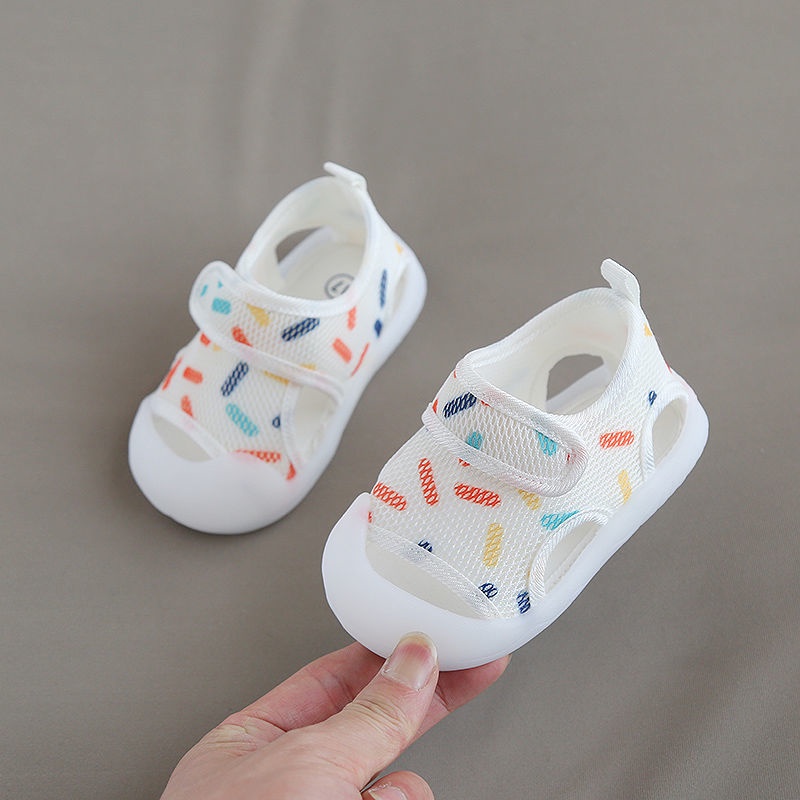 Giày Sandal Đế Mềm Chống Trượt Mùa Hè Cho Bé 10 Tháng 1-3 Tuổi