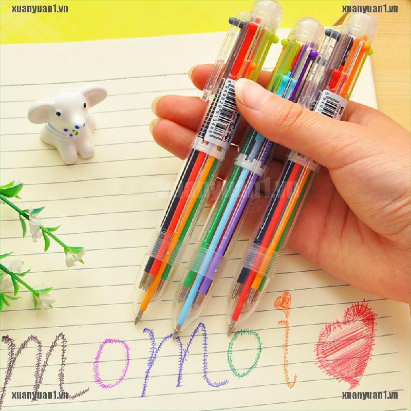 [XUANYUAN1] Bút Bi Nhiều Màu Sắc Sáng Tạo