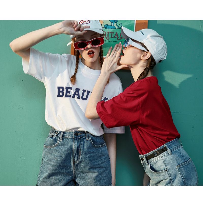 Áo thun cao cấp nữ in chữ kiểu dáng trẻ trung mẫu mới sang chảnh cực xinh đẹp chuẩn