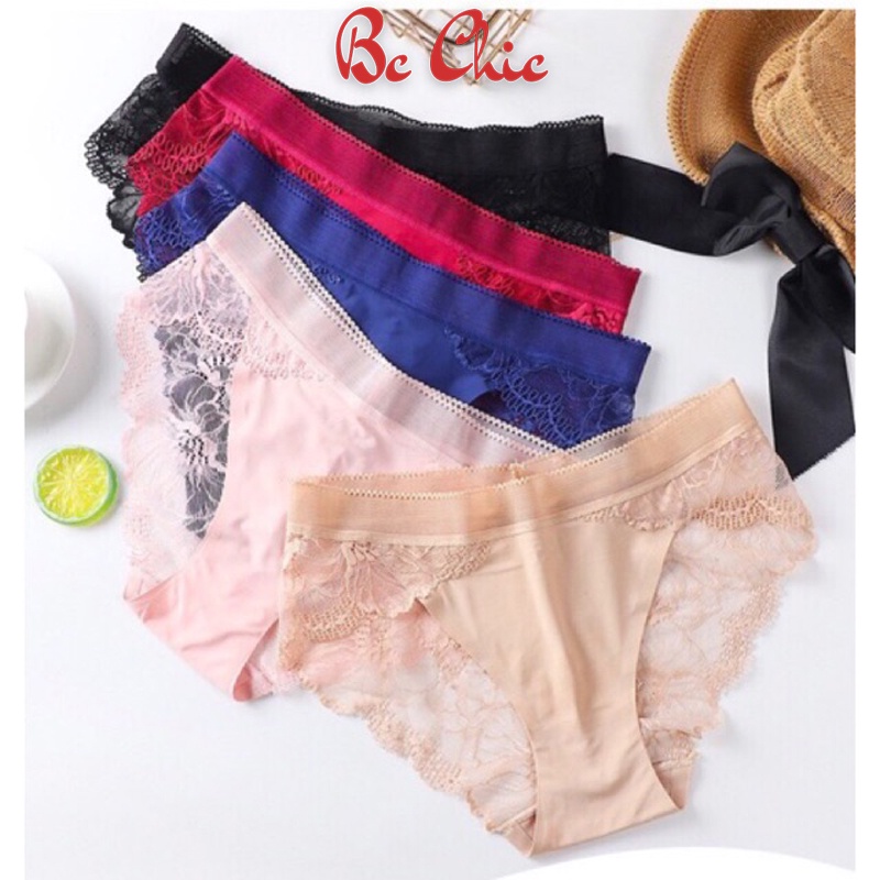 Quần Lót Nữ , Quần Lót Đúc Su thiết kế phối ren cao cấp tôn dáng gợi cảm sexy quyến rũ mã 8423 BC_CHIC LINGERIE