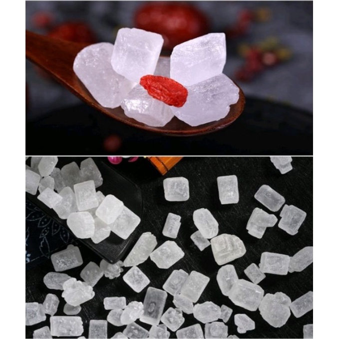 500g Đường Phèn Tinh Luyện Hàng Ngon Sạch Không lẫn chỉ vỏ bao Nấu chè pha trà giải khát làm bánh
