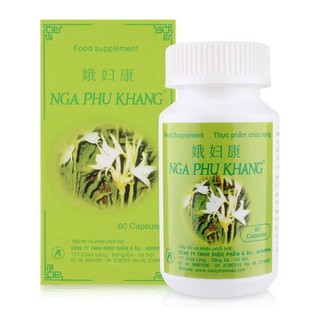 NGA PHỤ KHANG - Hỗ trợ ngừa u xơ tử cung, u nang buồng trứng C60V