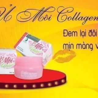 ủ môi colagen mỹ phẩm  NGÂN BÌNH