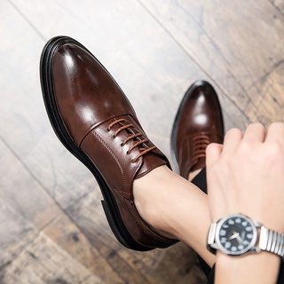 ☈❀Giày Da Công Sở Thời Trang Cho Nam Size 45 46