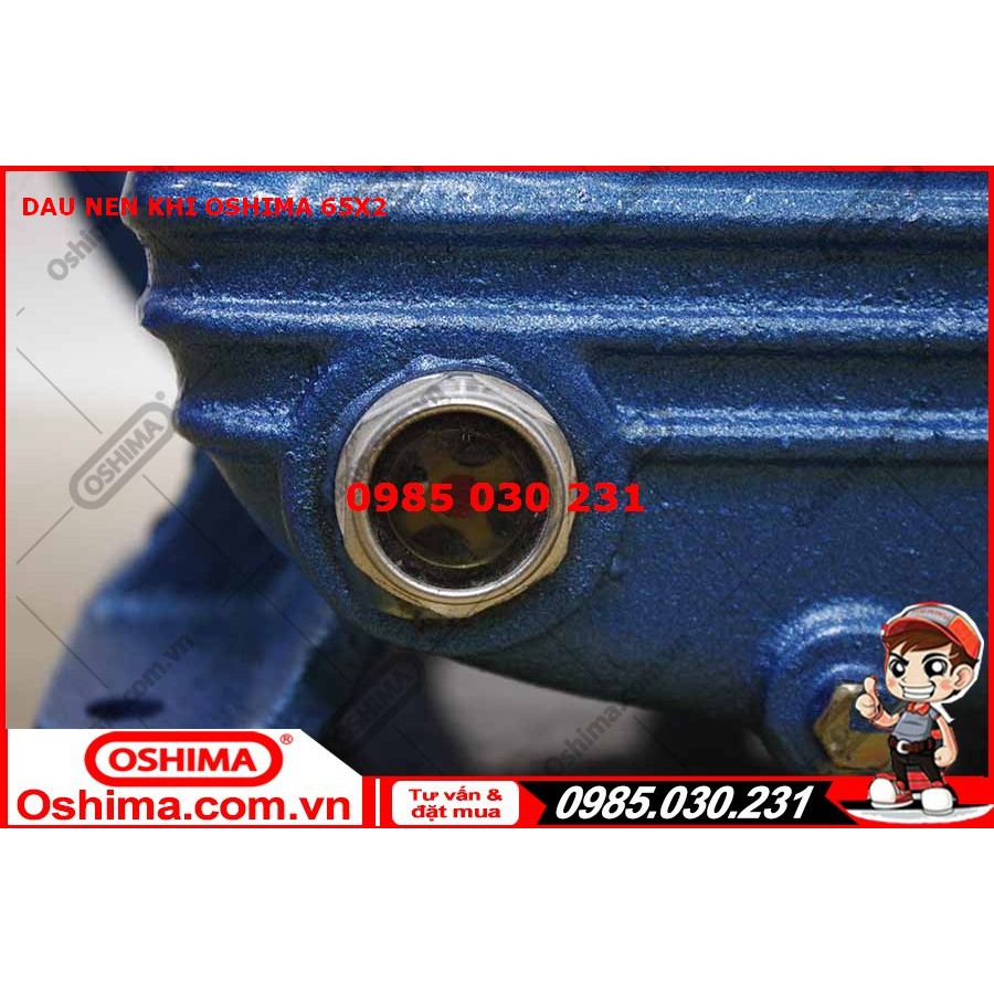 Đầu nén khí OSHIMA 65x2