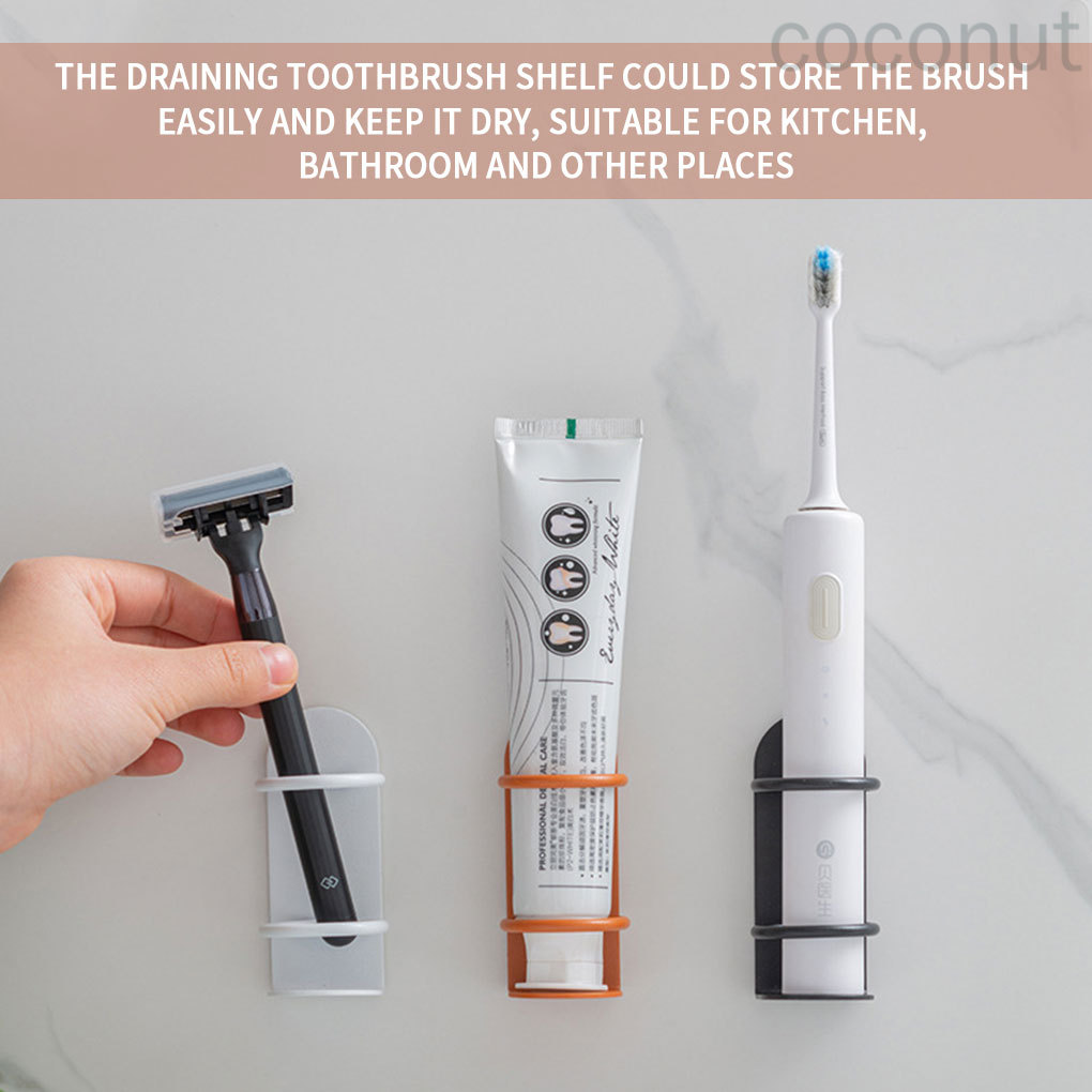 Giá Để Bàn Chải Đánh Răng Gắn Tường Bằng Kim Loại | BigBuy360 - bigbuy360.vn