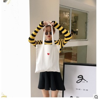 [Túi tote] Túi vải tim đỏ TUI2019