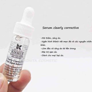 (Sephora Usa) Tinh chất Kiehl's clearly corrective dak spot solution serum 30ml