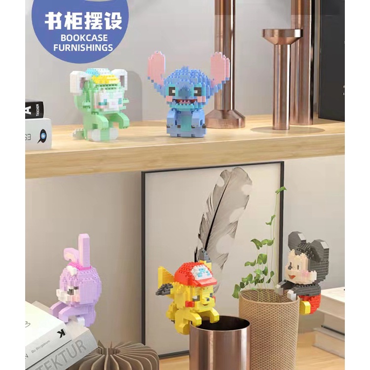 Đồ Chơi Lắp Ráp Hoạt Hình P1123-p1134