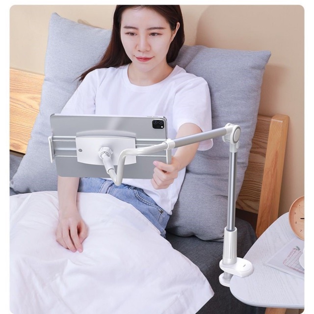 Bộ đế giữ điện thoại chân kẹp dùng cho iPad Baseus Otaku Life Rotary | BigBuy360 - bigbuy360.vn