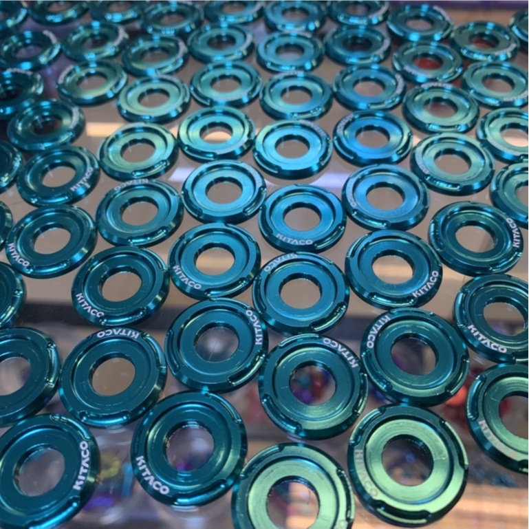 Lông Đền Nhôm Kitaco 6li 8li 12li ( Màu Xanh Lục Bảo )