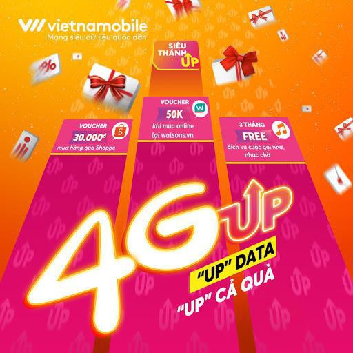 Sim Siêu Thánh Sim Up Data  4GB/ngày