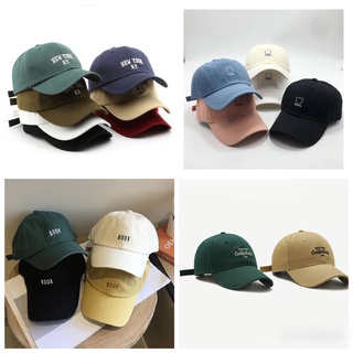 Mũ lưỡi trai thêu chữ Hàn Quốc,nón kết nam nữ chất liệu nỉ gân cotton phong cách Ulzzang