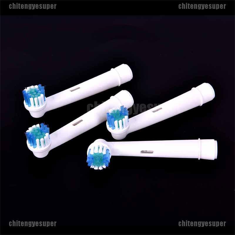 Chitengyesuper 4pcs Electric Toothbrush Replacement Heads Compatible With Oral B Braun Models CGS