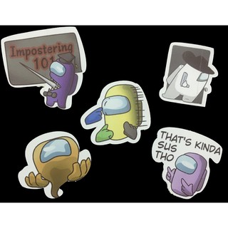 Bộ hình dán - sticker game Among Us