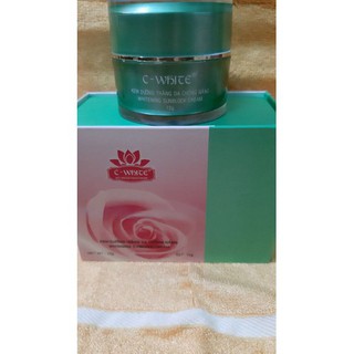 Kem C White dưỡng trắng da chống nắng 12g cao cấp
